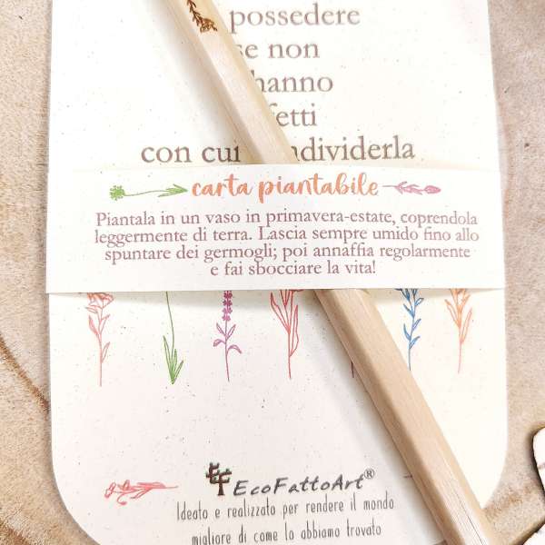 matita piantabile battesimo